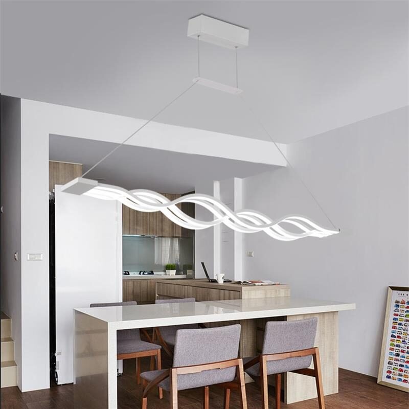 Dutti D Led Chandelier Postmodern Minimalist Atmosphere Bar Table