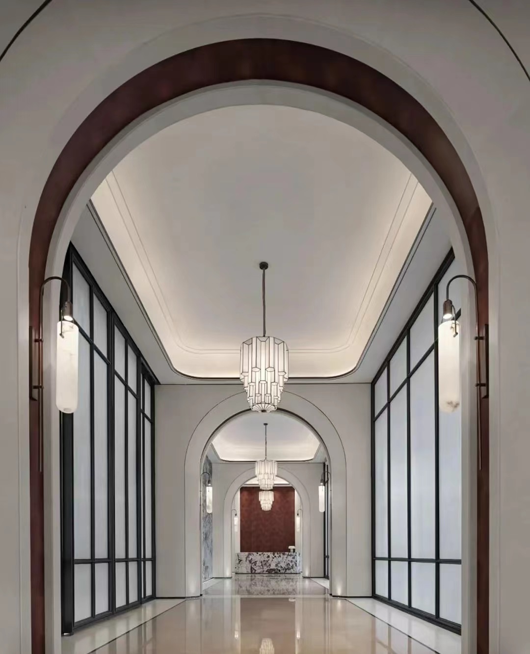 Dutti LED Modern Acrylic Chandelier Pendant Lighting: Unique Design OEM/ODM for Hallway